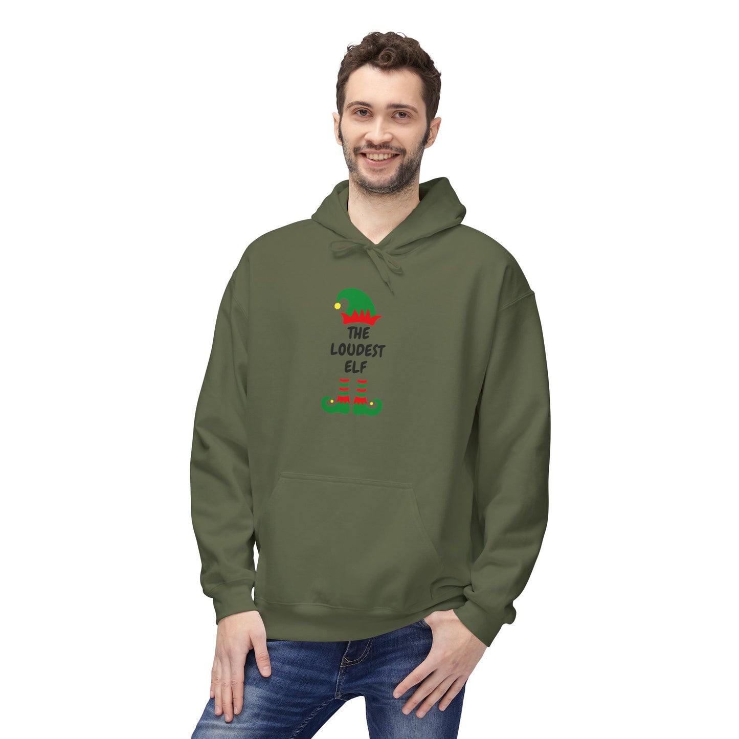 The Loudest Elf Hoodie