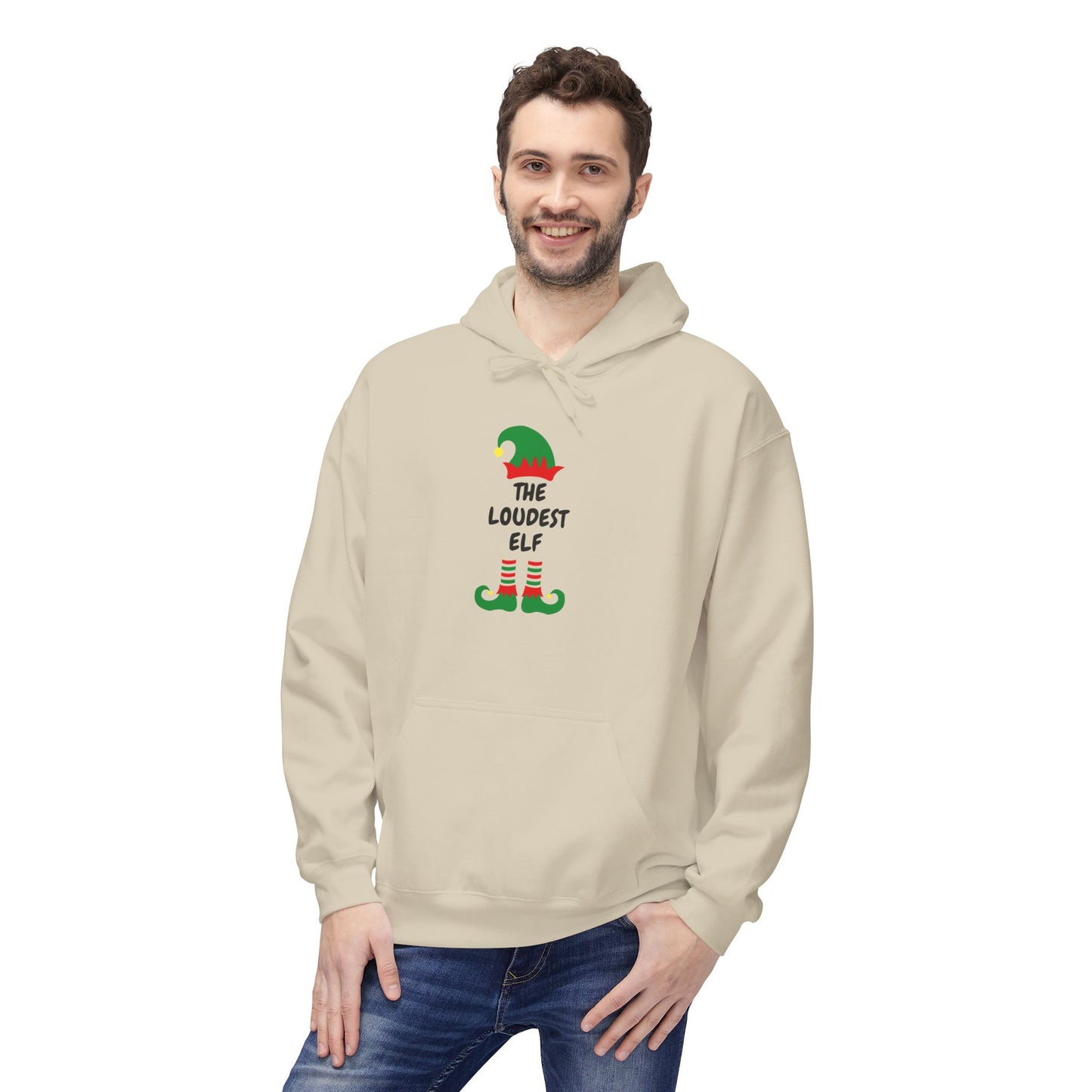 The Loudest Elf Hoodie