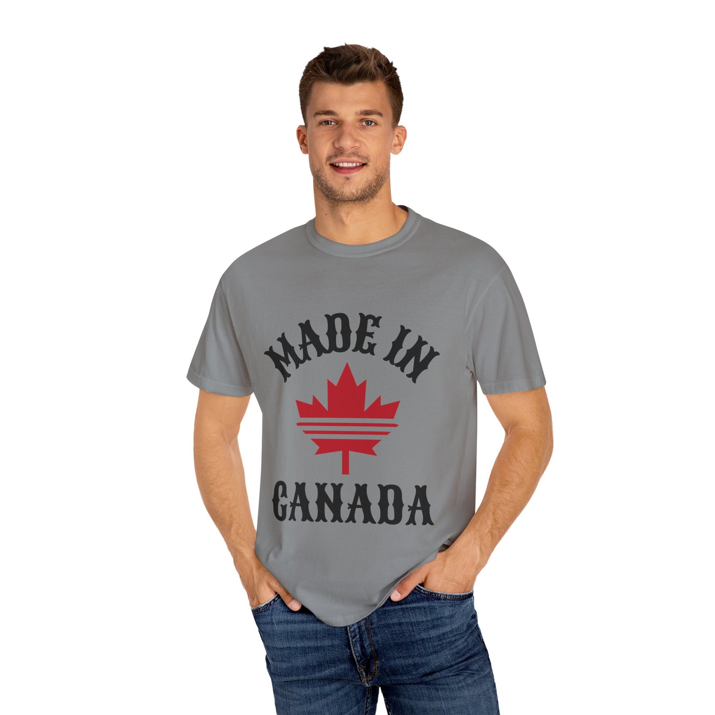 Made in Canada T-shirt, Canada Pride Shirt, Gift for Canadian Friends, Summer Casual Wear.