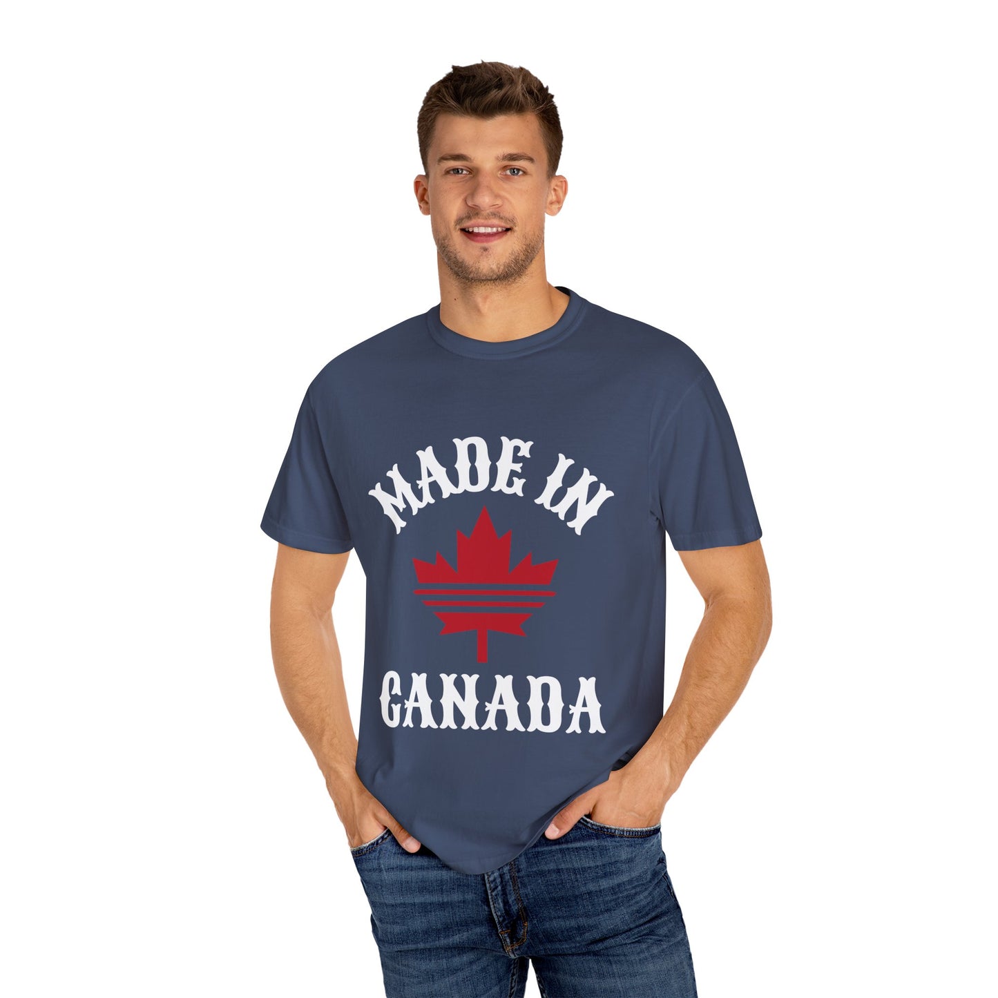Made in Canada T-shirt, Canada Pride Shirt, Gift for Canadian Friends, Summer Casual Wear.