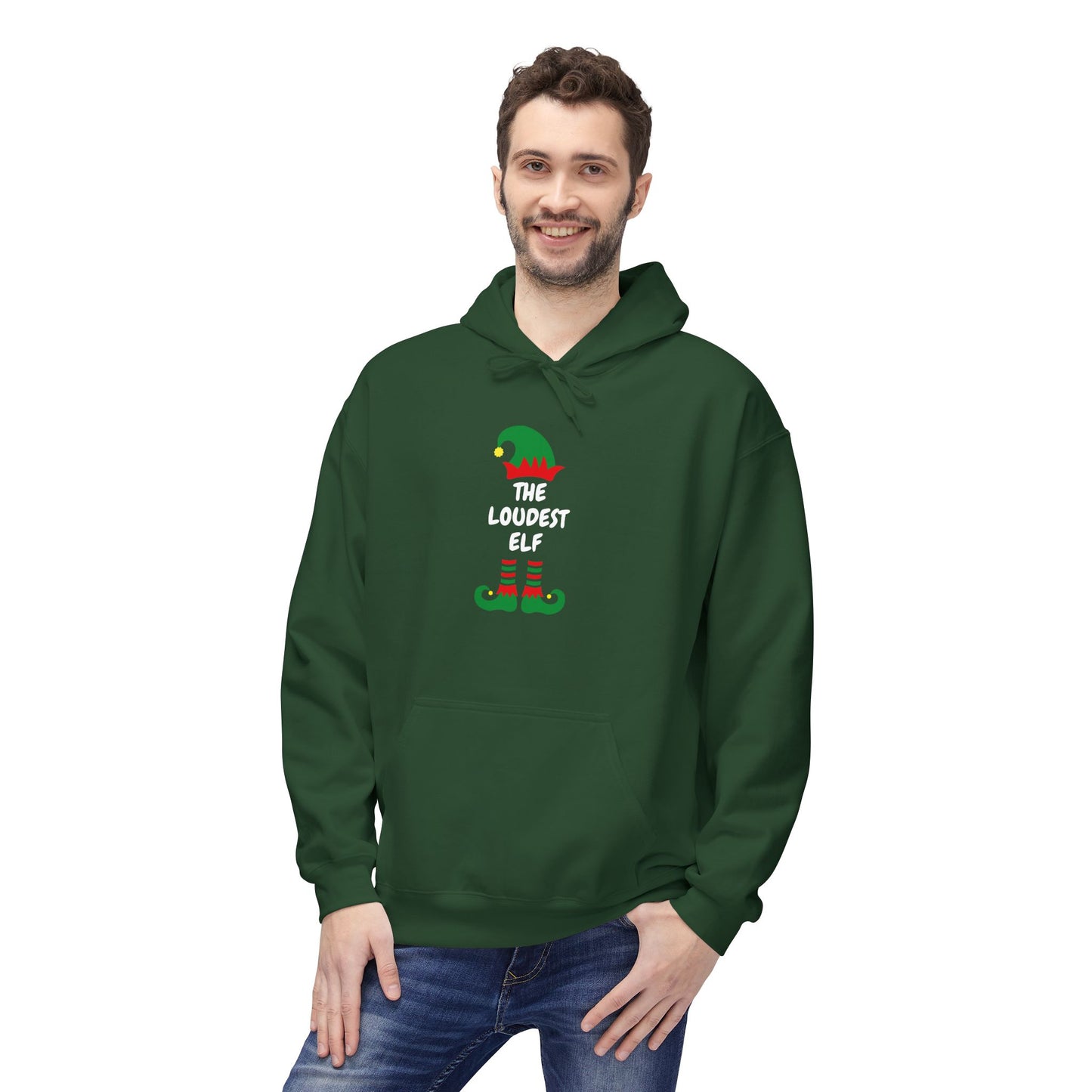 The Loudest Elf Hoodie